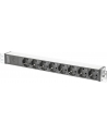 Brennenstuhl Premium-Line 19  8-way power strip (Kolor: CZARNY/light grey, suitable for 19  racks) - nr 7