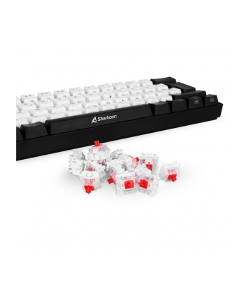 Sharkoon Kailh Box Red switch set, key switches (red/transparent, 35 Pieces)