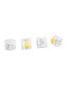 Sharkoon Gateron Cap Milky-Yellow switch set, button switches (yellow/Kolor: BIAŁY, 35 pieces) - nr 10