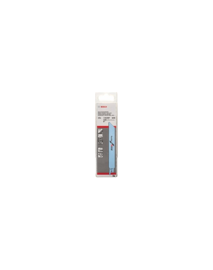 bosch powertools Bosch saber saw blade S 922 BF, 25 pieces główny