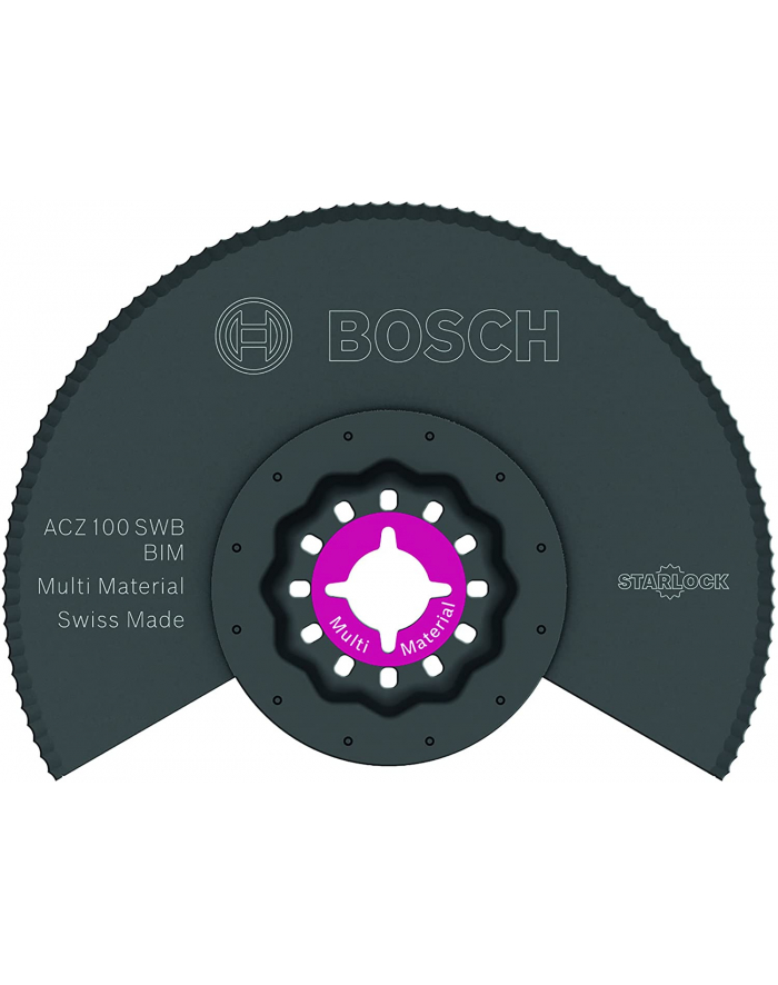 bosch powertools Bosch BIM segment serrated knife ACZ 100 SWB, saw blade główny