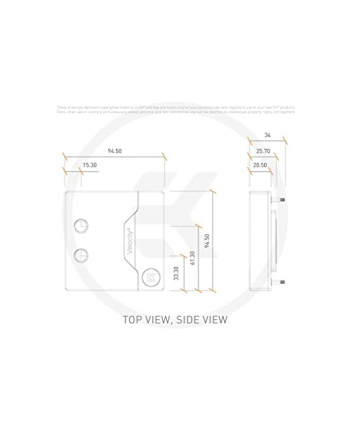 EKWB EK-Quantum Velocity D-RGB - 1700 Nickel + Satin Titanium, CPU cooler (silver)