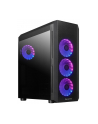 Chieftec GL-04B-OP Scorpion 4, tower case, tempered glass side panel, Kolor: CZARNY - window - nr 1