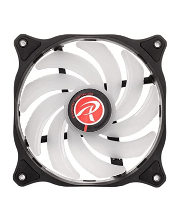 RAIJINTEK EOS 12 RBW ADD -2 120x120x25, case fan (Kolor: CZARNY/transparent, 2 pieces, without controller)