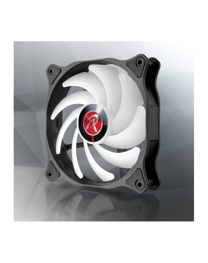 RAIJINTEK EOS 12 RBW ADD -2 120x120x25, case fan (Kolor: CZARNY/transparent, 2 pieces, without controller) główny