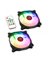 RAIJINTEK EOS 12 RBW ADD -2 120x120x25, case fan (Kolor: CZARNY/transparent, 2 pieces, without controller) - nr 8