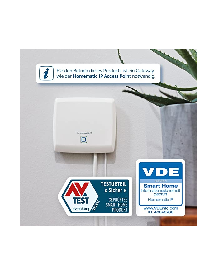 Homematic IP Wiegand interface (HmIP-FWI), interface extension główny
