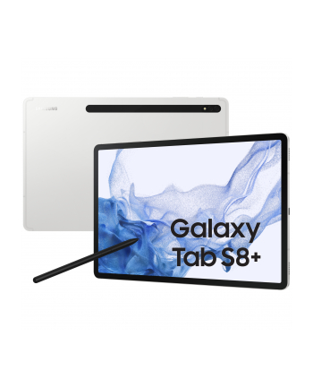 SAMSUNG Galaxy Tab S8+- 12.4 - 256GB - System Android, silver