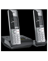 Gigaset COMFORT 500A Duo, analogue telephone (silver/Kolor: CZARNY, 2 handsets) - nr 36