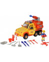 Simba Fireman Sam Fire Engine Venus 2.0 Toy Vehicle (Yellow/Orange, Includes Figure) - nr 1