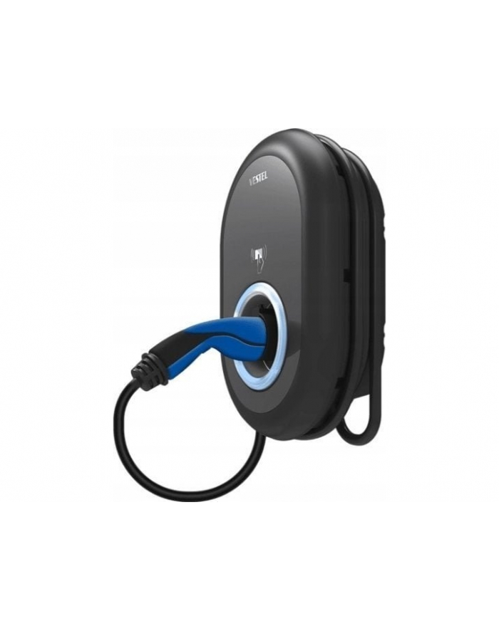 Vestel eCharger Home Smart 11 kW EVC04-AC11SWA-T2P7, Wallbox (Kolor: CZARNY, 11 kW, 7 m cable, RFID) główny