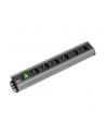 Bachmann 90 craftsman strip, 6-way socket strip (Kolor: CZARNY/grey, 2 meters, overvoltage protection ) - nr 2