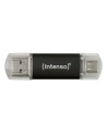 Intenso Twist Line 64 GB, USB stick (anthracite/transparent, USB-A 3.2 Gen 1, USB-C 3.2 Gen 1) - nr 36