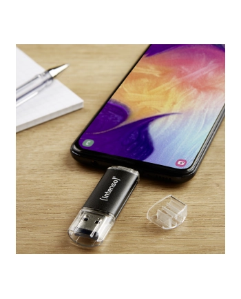 Intenso Twist Line 64 GB, USB stick (anthracite/transparent, USB-A 3.2 Gen 1, USB-C 3.2 Gen 1) nr 2