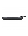 Brennenstuhl estilo corner power strip 4-way (Kolor: CZARNY/stainless steel, 2x USB) - nr 24