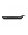 Brennenstuhl estilo corner power strip 4-way (Kolor: CZARNY/stainless steel, 2x USB) - nr 42
