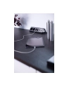 Brennenstuhl estilo corner power strip 4-way (Kolor: CZARNY/stainless steel, 2x USB) - nr 52