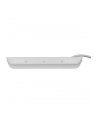 Brennenstuhl estilo corner power strip 4-way (Kolor: BIAŁY/stainless steel, 2x USB) - nr 12