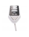Brennenstuhl estilo corner power strip 4-way (Kolor: BIAŁY/stainless steel, 2x USB) - nr 4