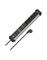 Brennenstuhl Premium protection Line 4-way, power strip (Kolor: CZARNY/silver, 60,000 A surge protection , 3 meters) - nr 14
