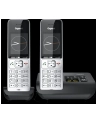Gigaset COMFORT 500A Duo, analogue telephone (silver/Kolor: CZARNY, 2 handsets) - nr 36
