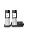 Gigaset COMFORT 500A Duo, analogue telephone (silver/Kolor: CZARNY, 2 handsets) - nr 3