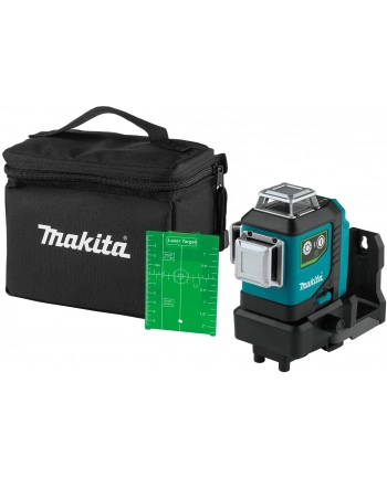 Makita cordless multi-line laser SK700GDZ, 12 volts, cross line laser (Kolor: CZARNY/blue, green laser lines, without battery and charger) nr 1
