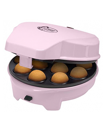 Bestron 3-in-1 Cakemaker ASW238P, Muffin Maker (Pink)