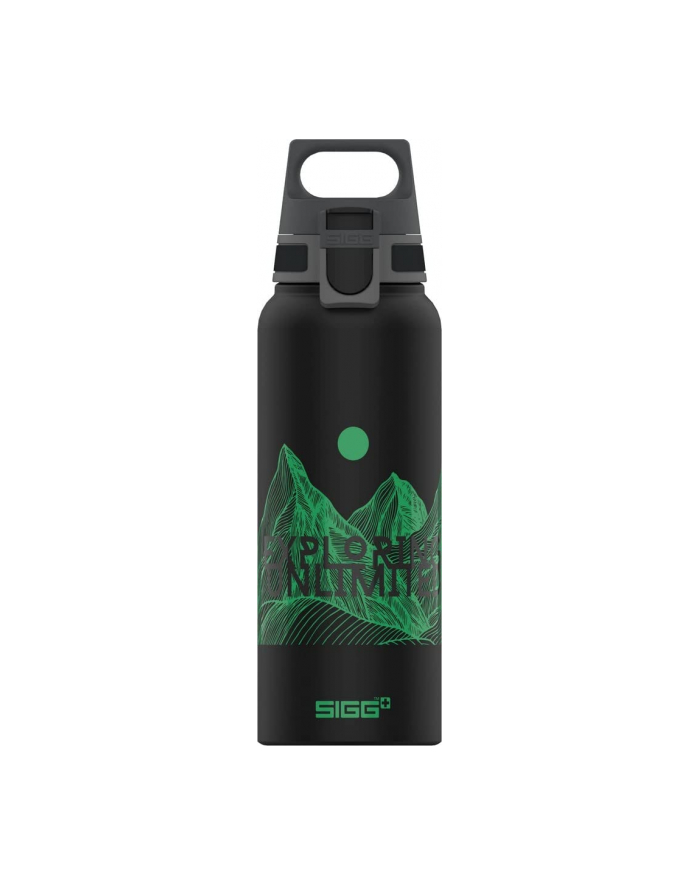 SIGG drinking bottle WMB ONE Pathfinder Black 1.0 liter (Kolor: CZARNY) główny