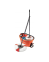 Vileda mop set Turbo Easy Wring ' Clean Box, floor wiper (coral/Kolor: CZARNY, incl. power centrifuge and foot pedal) - nr 2