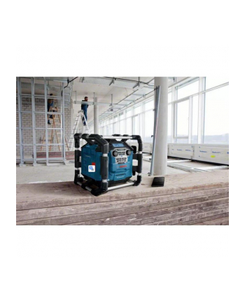 bosch powertools Bosch GPB 18V-5 C, construction site radio (blue/Kolor: CZARNY, FM, Bluetooth)