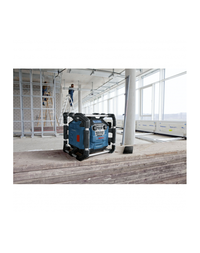 bosch powertools Bosch GPB 18V-5 C, construction site radio (blue/Kolor: CZARNY, FM, Bluetooth) główny