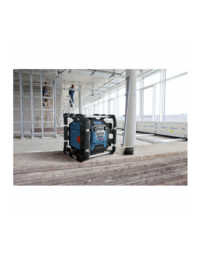 bosch powertools Bosch GPB 18V-5 SC, construction site radio (blue/Kolor: CZARNY, FM, DAB+, Bluetooth) główny