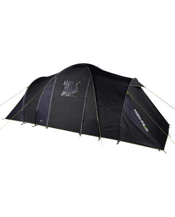 High Peak dome tent Como 6.0 (dark grey/green, with 2 bedrooms, model 2022)