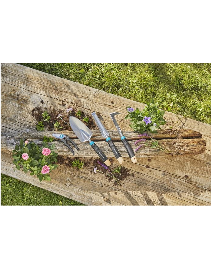 GARD-ENA EcoLine Secateurs (Kolor: CZARNY/turquoise, bypass) główny