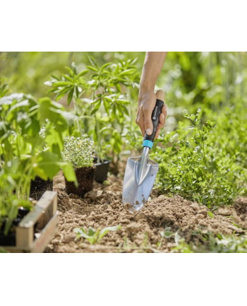 GARD-ENA EcoLine Flower Trowel FSC 100% (Kolor: CZARNY/turquoise) nr 2