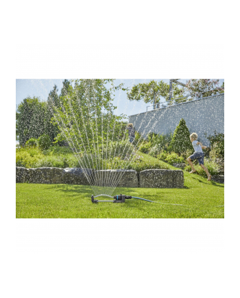 GARD-ENA EcoLine Square Sprinkler (Kolor: CZARNY/turquoise, up to max. 220m?) nr 1