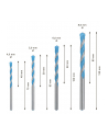 bosch powertools Bosch Expert CYL-9 MultiConstruction drill set, 4 pieces (O 4 / 5 / 6 / 8mm) - nr 5