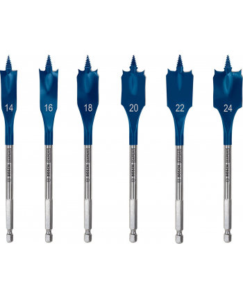 bosch powertools Bosch Expert Self Cut Speed flat drill bit set, 6 pieces, O 14 - 24mm (length 152mm)