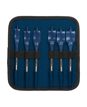 bosch powertools Bosch Expert Self Cut Speed flat drill bit set, 6 pieces, O 14 - 24mm (length 152mm)