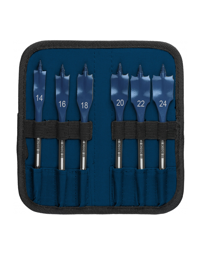 bosch powertools Bosch Expert Self Cut Speed flat drill bit set, 6 pieces, O 14 - 24mm (length 152mm) główny