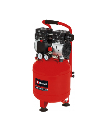 Einhell Compressor TE-AC 24 Silent (red/Kolor: CZARNY, 750 Watt)
