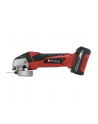 Einhell cordless angle grinder TC-AG 18/115 Li Kit, 18V (red/Kolor: CZARNY, Li-Ion battery 4.0Ah) - nr 5