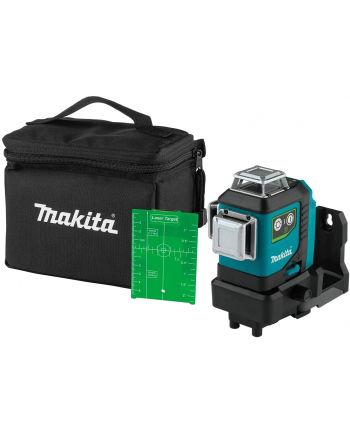 Makita cordless multi-line laser SK700GDZ, 12 volts, cross line laser (Kolor: CZARNY/blue, green laser lines, without battery and charger)