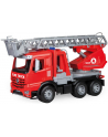 LENA WORXX Arocs ladder fire brigade, toy vehicle (red/silver) - nr 1