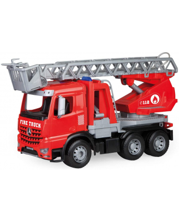 LENA WORXX Arocs ladder fire brigade, toy vehicle (red/silver)