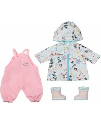 ZAPF Creation Baby Annabell rain set 43cm, doll accessories (overalls, raincoat and boots) nr 2