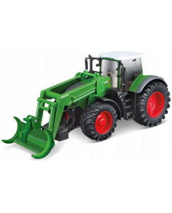 Bburago Fendt tractor with wood grapple swing, model vehicle