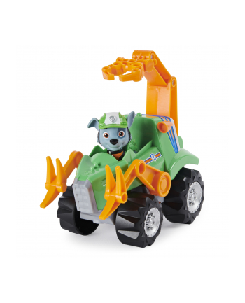 spinmaster Spin Master Paw Patrol Dino Rescue Rocky's Base Vehicle, Toy Vehicle (Green/Orange, Includes Surprise Dino Figure) nr 2