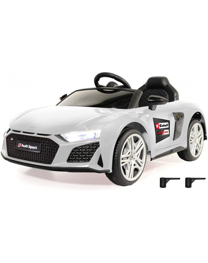 Jamara Ride-on Audi R8 Spyder, childrens vehicle (Kolor: BIAŁY, 18V, Einhell Power XChange) główny